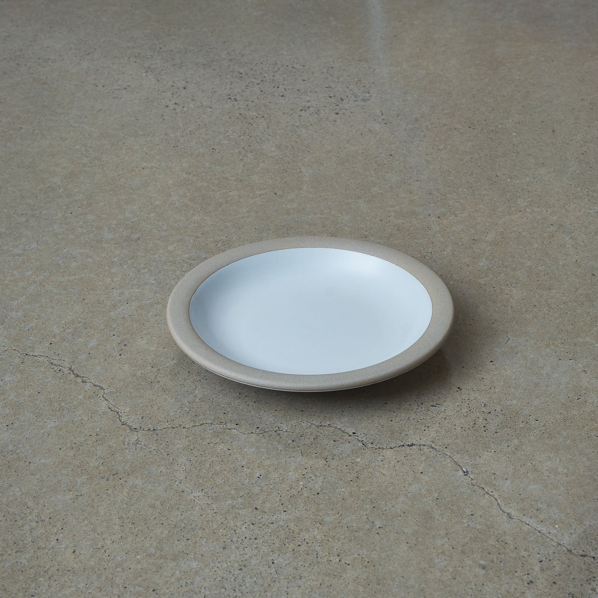 PERCENT Porcelain Small Plate - Matte White - PERCENT - URAHARA