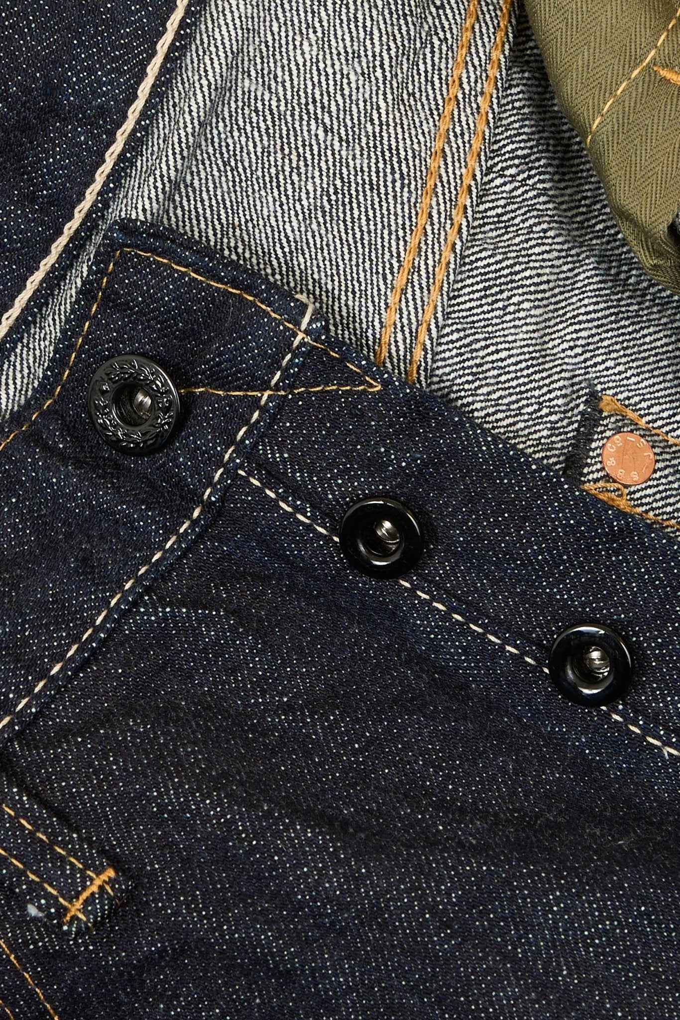 Pherrow's 451SW Wide Straight Selvedge Denim - 13.5oz - Pherrow's - URAHARA