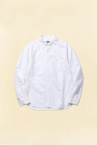 Pherrow's Button Down Oxford Shirt - White - Pherrow's - URAHARA