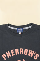 Pherrow's Classic Buffalo Print T-Shirt - Sulphur Black - Pherrow's - URAHARA