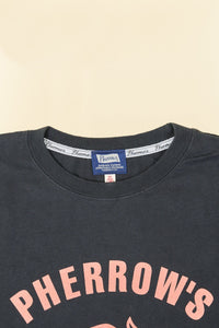 Pherrow's Classic Buffalo Print T-Shirt - Sulphur Black - Pherrow's - URAHARA