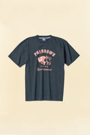 Pherrow's Classic Buffalo Print T-Shirt - Sulphur Black - Pherrow's - URAHARA