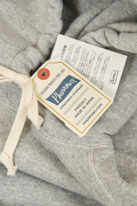 Pherrow's Loopwheel Hooded Raglan Sweatshirt - Heather Gray - Pherrow's - URAHARA