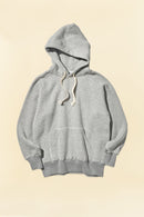 Pherrow's Loopwheel Hooded Raglan Sweatshirt - Heather Gray - Pherrow's - URAHARA
