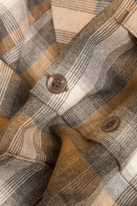 Radiall Belair Open Collar Shirt - Brown - Radiall - URAHARA