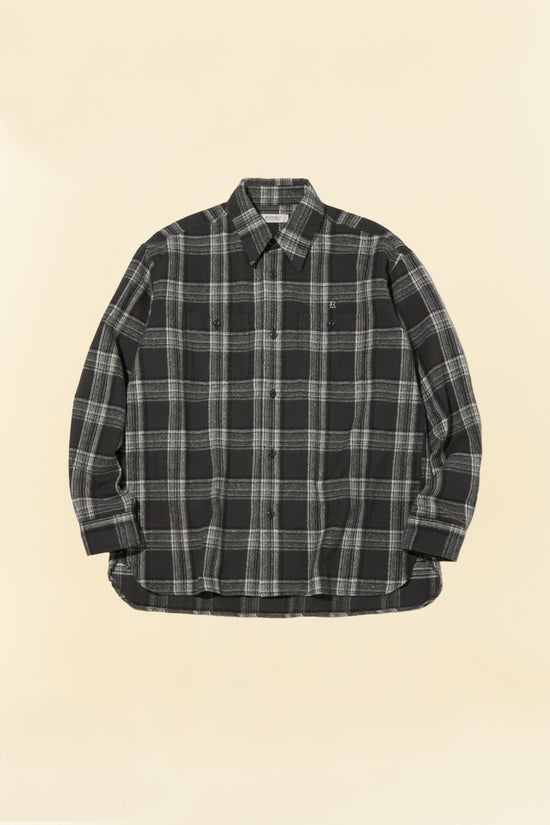 Radiall Lo-N-Slo CPO Shirt - Ink Black