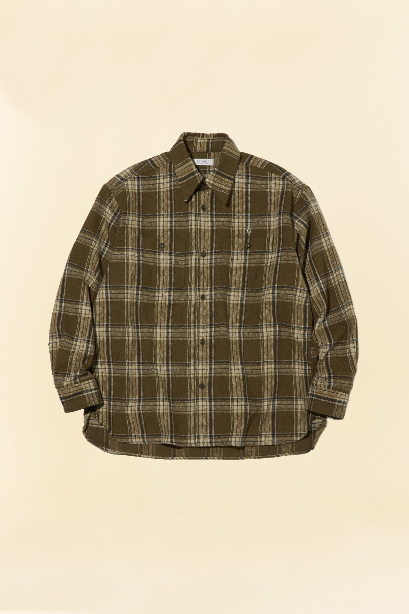 Radiall Lo - N - Slo CPO Shirt - Olive - Radiall - URAHARA