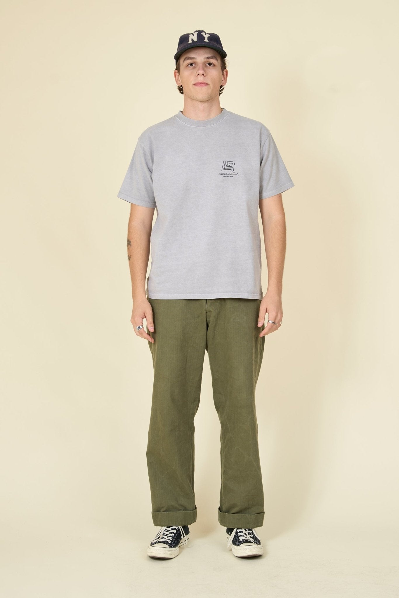 Radiall Lowlane T-Shirt - Snow - Radiall - URAHARA