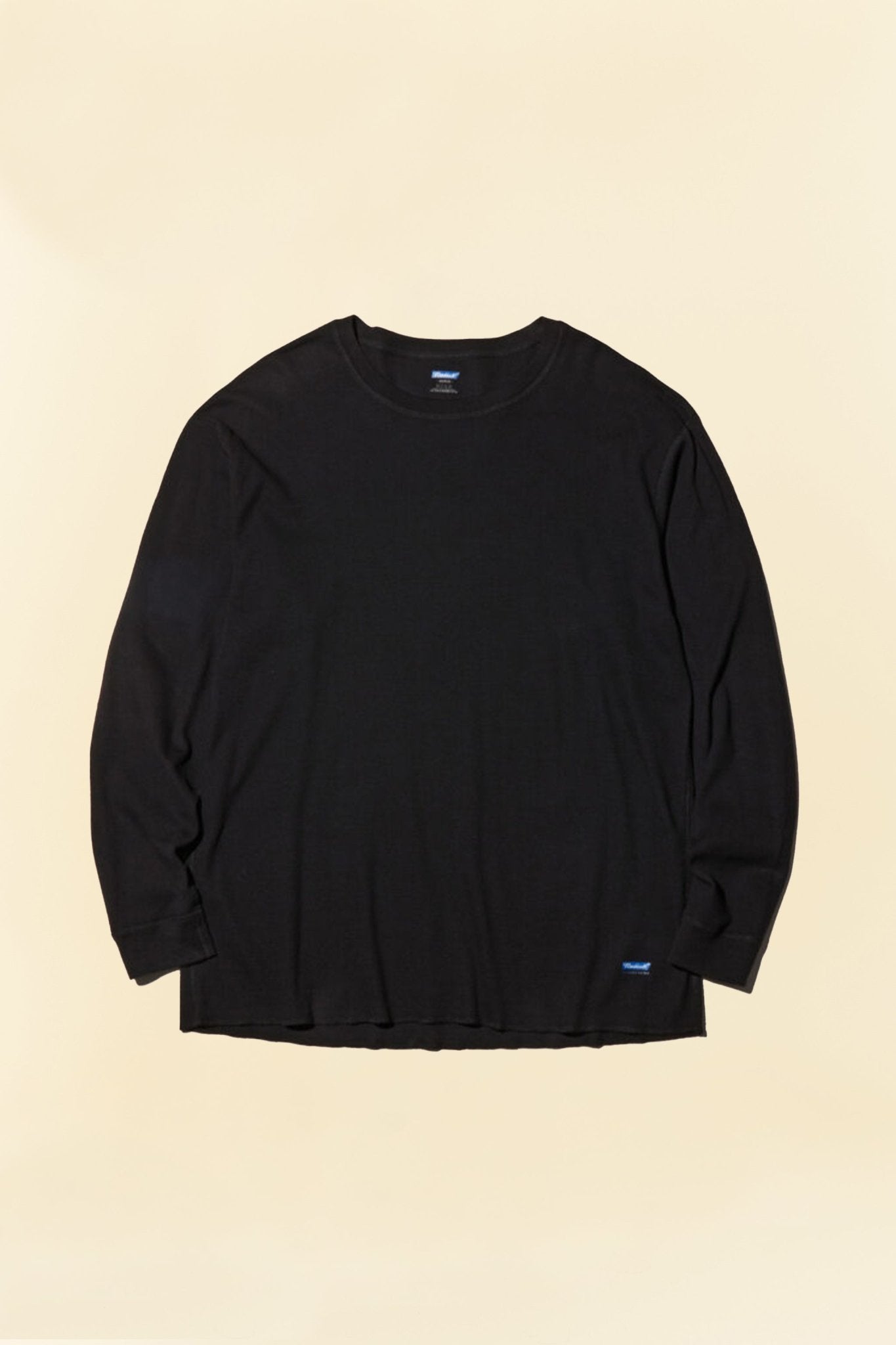Radiall Mil Thermal Crew Neck L/S T-Shirt - Black - Radiall - URAHARA