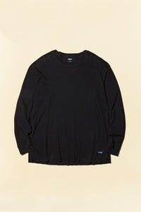 Radiall Mil Thermal Crew Neck L/S T-Shirt - Black - Radiall - URAHARA