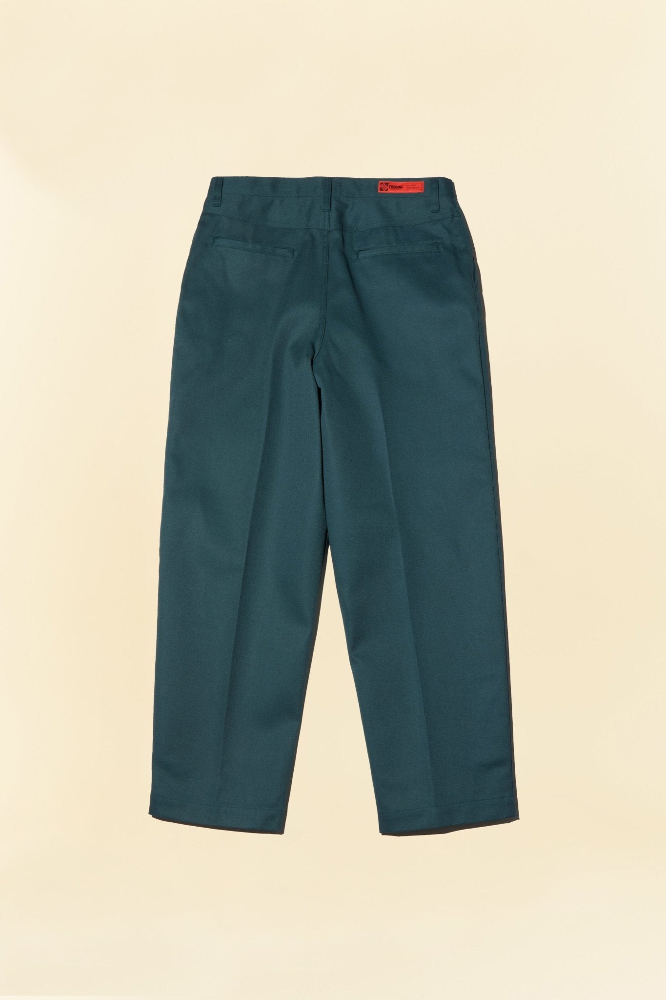 Radiall Motown Wide Tapered Fit Work Pants - Green - Radiall - URAHARA