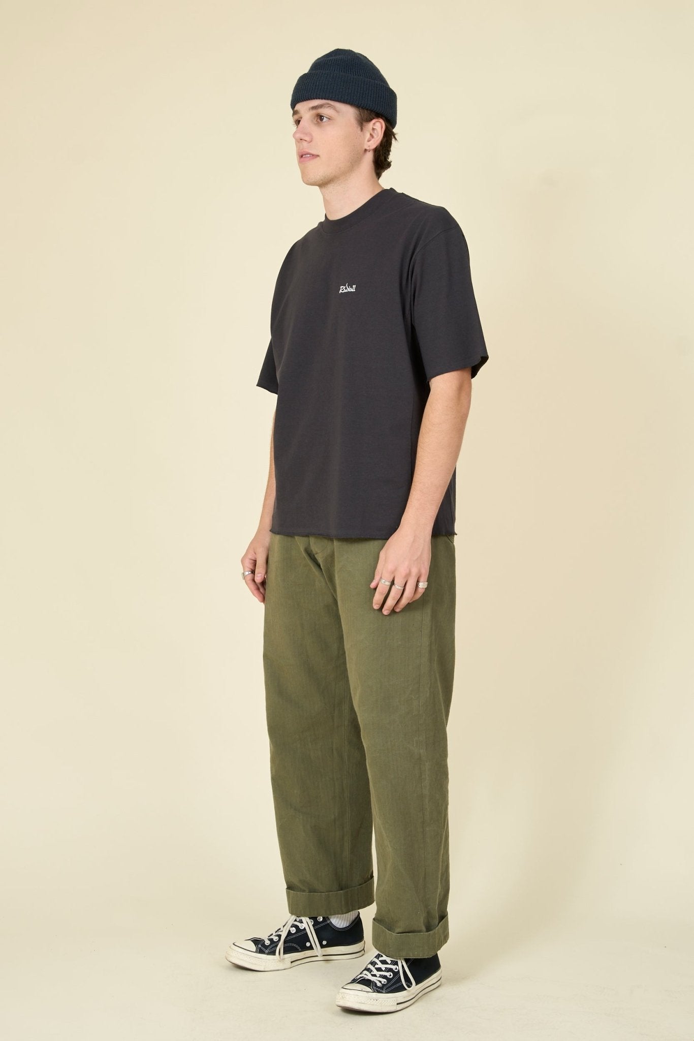 Radiall Old School T-Shirt - Ink Black - Radiall - URAHARA