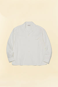 Radiall Oldies Open Collar Shirt - Off White - Radiall - URAHARA