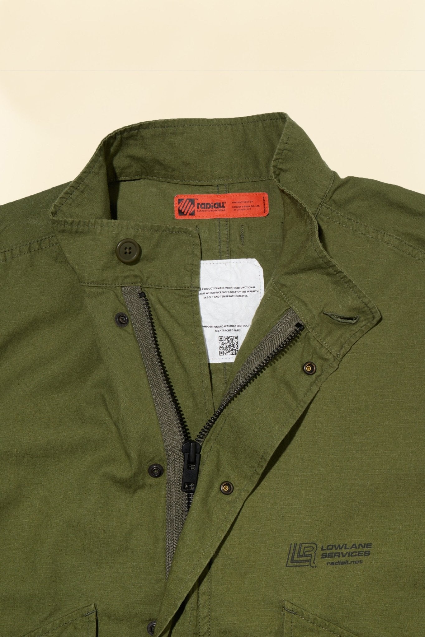 Radiall Surfin' Bird Field Jacket - Military Green - Radiall - URAHARA