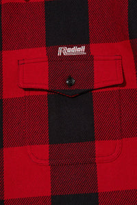 Radiall Tailgate L/S Shirt - Red - Radiall - URAHARA