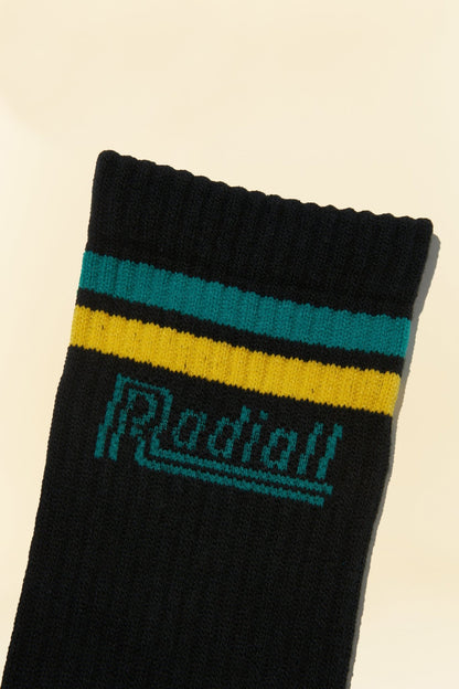 Radiall Truck Line Socks - Black - Radiall - URAHARA