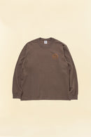 Rats Ash Long Sleeve T-shirt - Ash Brown -Rats - URAHARA