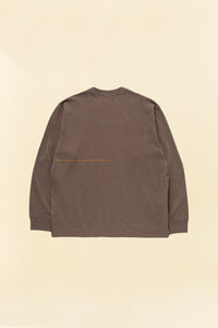 Rats Ash Long Sleeve T-shirt - Ash Brown -Rats - URAHARA