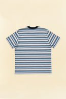 Rats Border Tee - Blue / White / Black - Rats - URAHARA