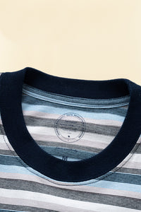 Rats Border Tee - Blue / White / Black - Rats - URAHARA