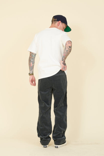 Rats Corduroy Easy Pant - Charcoal - Rats - URAHARA