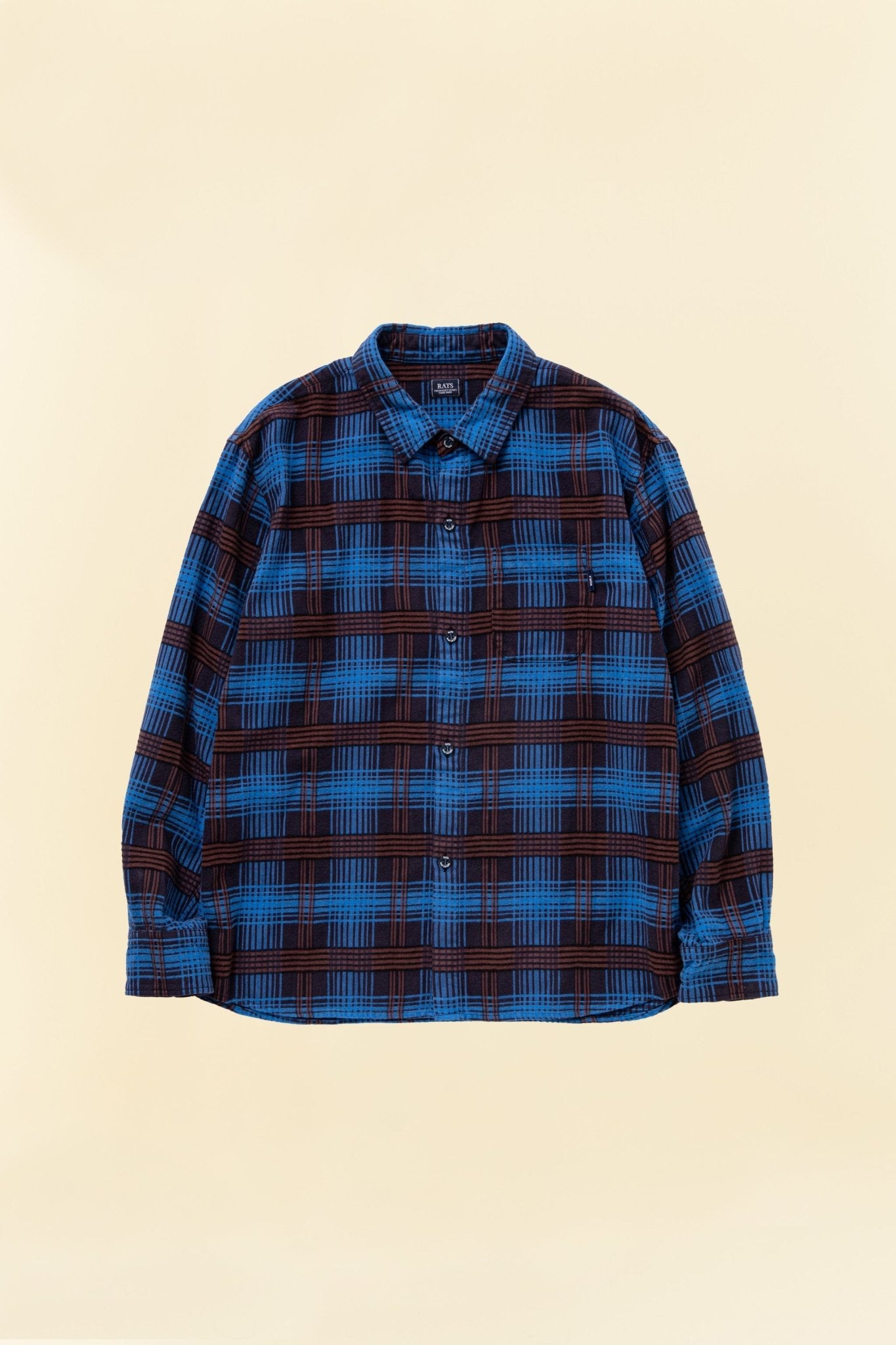 Rats C/R Flannel Check Shirt - Rats - URAHARA