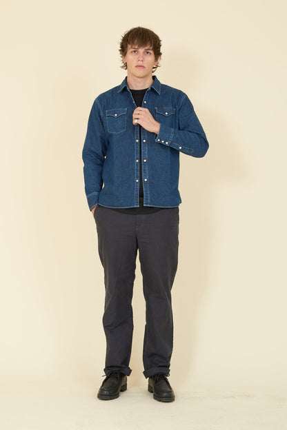 Rats Denim Western Shirt - Rats - URAHARA