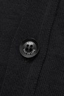 Rats High Gauge Cardigan - Black -Rats - URAHARA