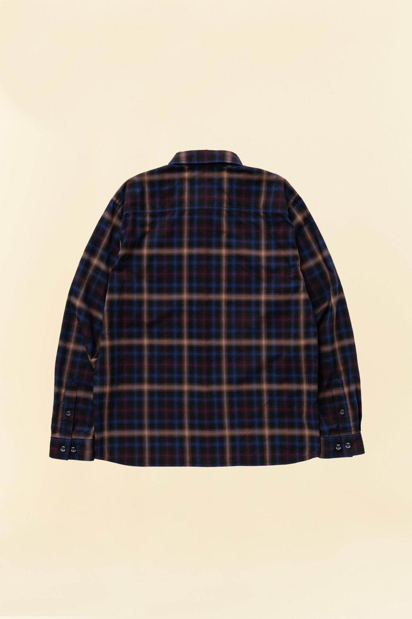 Rats Ombre Check Shirt - Black – URAHARA