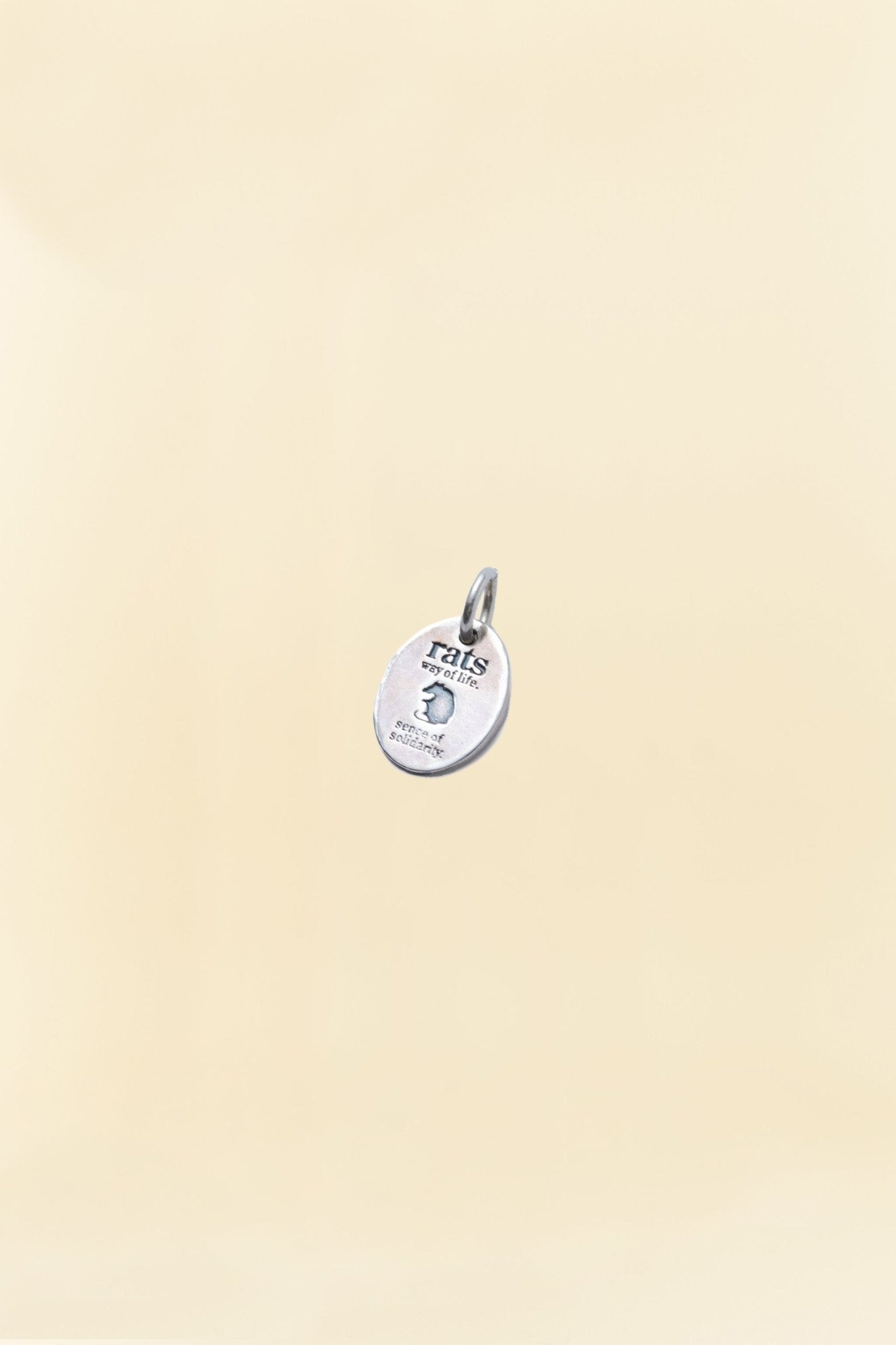 Rats "Rat" Motif Charm - Silver -Rats - URAHARA