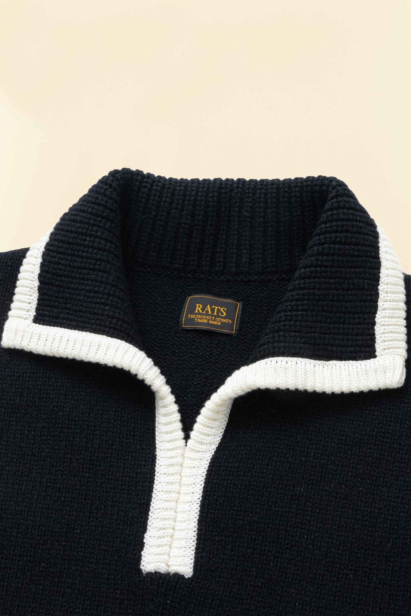 Rats Wool Cashmere Pullover Knit - Black – URAHARA