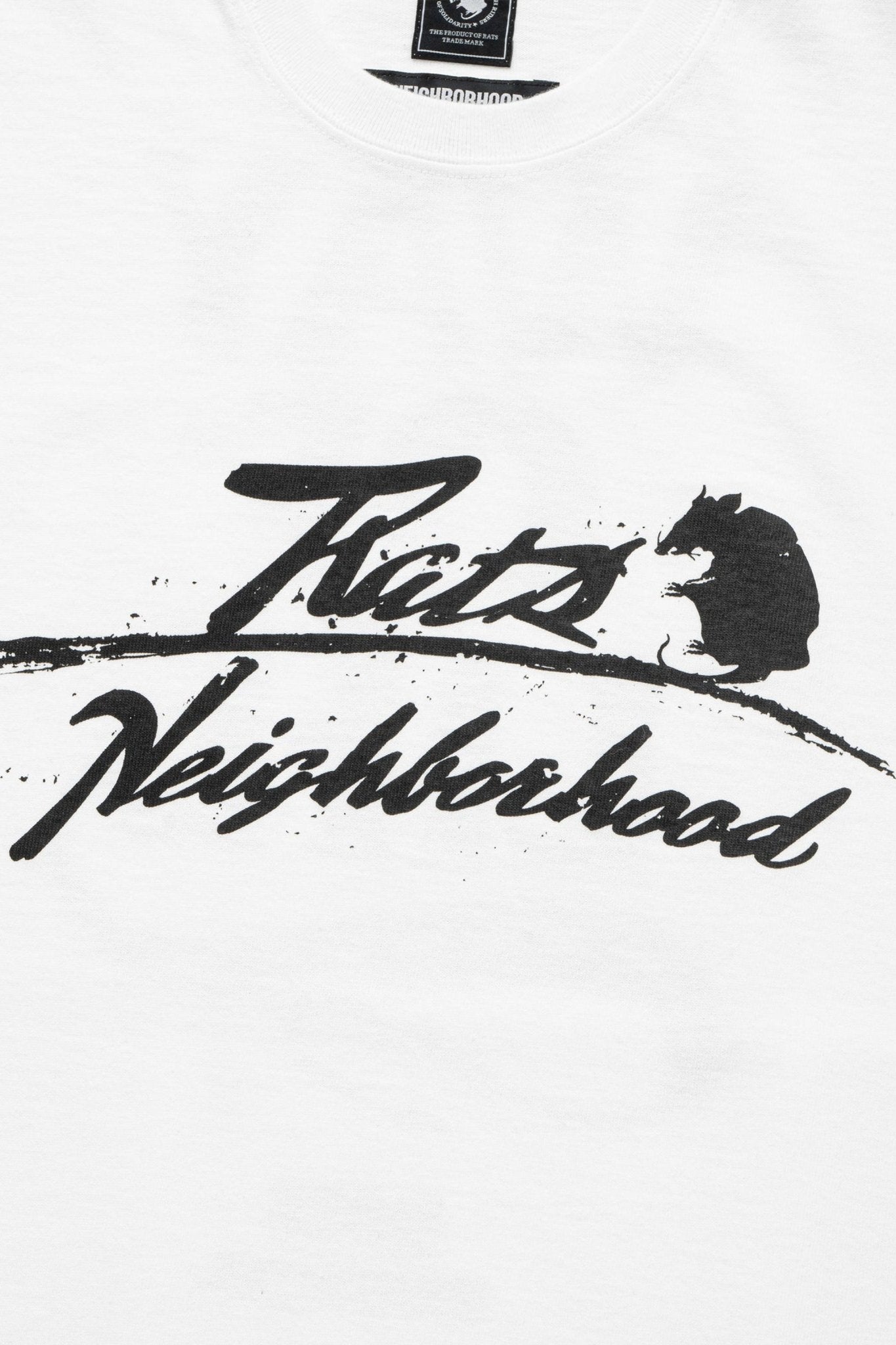 Rats x Neighborhood T-Shirt - White - Rats - URAHARA