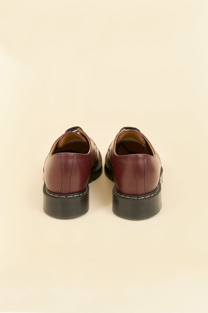 Solovair 3 Eye Gibson Shoe - Oxblood - Solovair - URAHARA