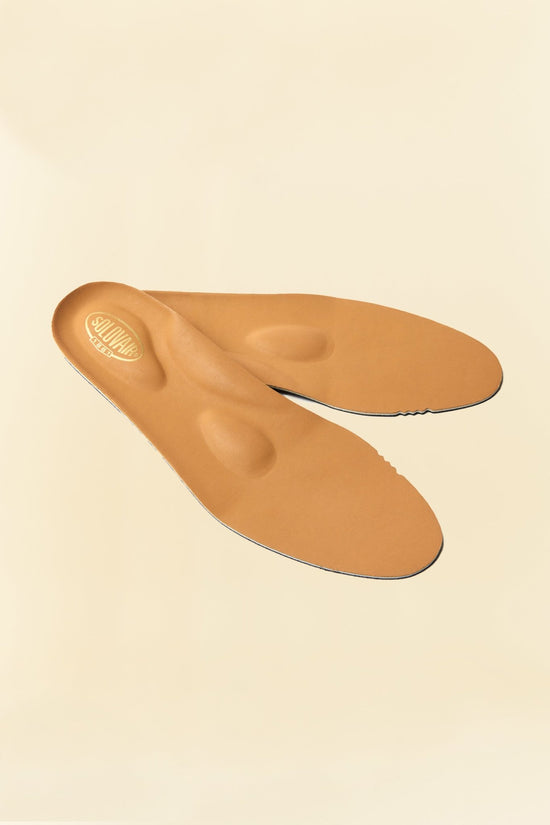 Solovair Leather Cushioned Insoles