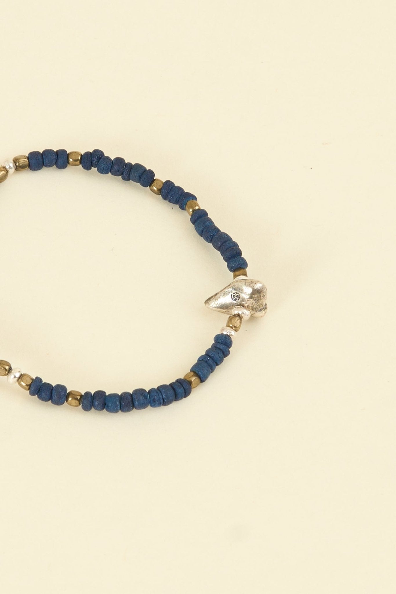 SunKu Indigo Dye Small Beads Bracelet [SK - 013] - SunKu 39 - URAHARA