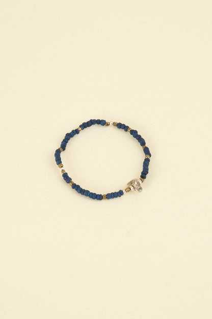 SunKu Indigo Dye Small Beads Bracelet [SK - 013] - SunKu 39 - URAHARA