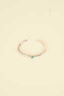 SunKu Roller Press Bangle - Silver / Turquoise [SK - 191] - SunKu 39 - URAHARA