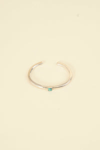 SunKu Roller Press Bangle - Silver / Turquoise [SK - 191] - SunKu 39 - URAHARA