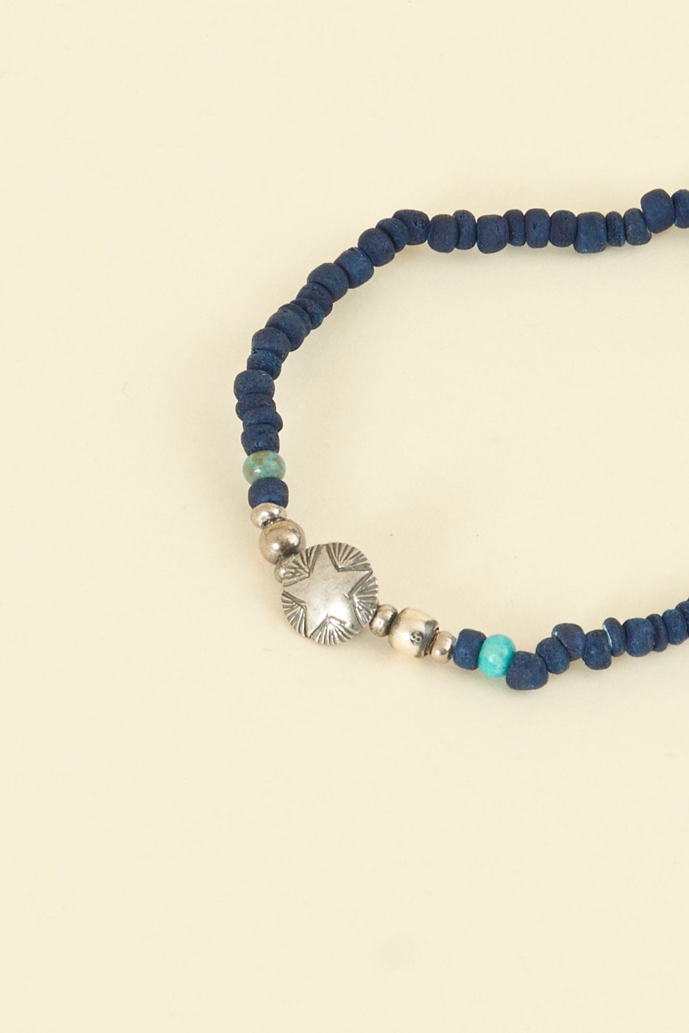 SunKu Star Concha Beads Bracelet - Indigo [SK - 207 - IDG] - SunKu 39 - URAHARA