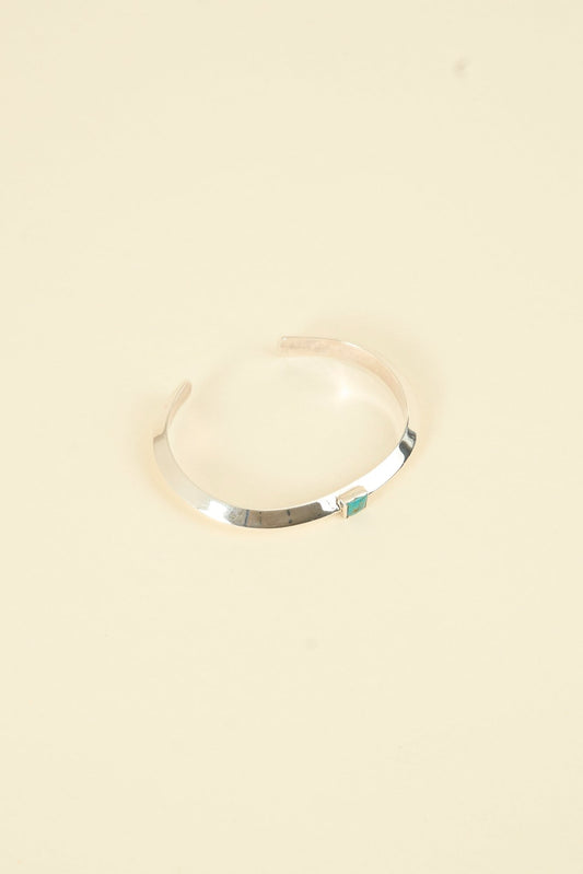 SunKu Triangle Bangle - Silver / Turquoise [SK - 194] - SunKu 39 - URAHARA