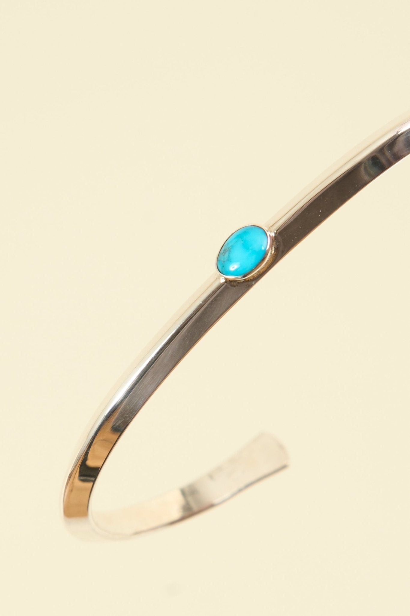 SunKu Triangle Bangle Small - Silver / Turquoise [SK - 193] - SunKu 39 - URAHARA