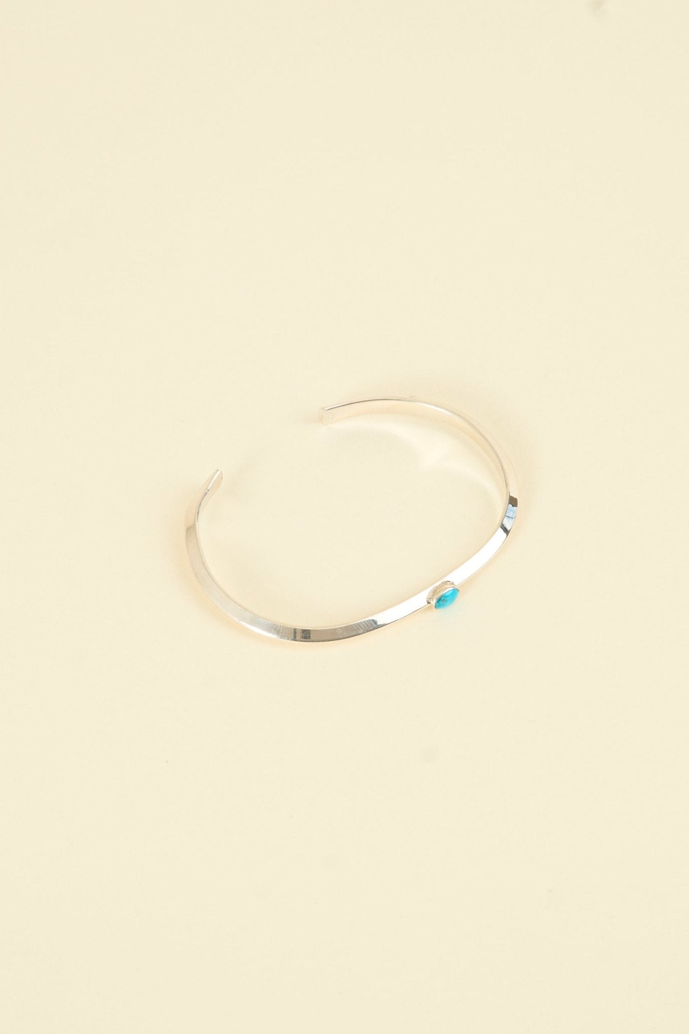 SunKu Triangle Bangle Small - Silver / Turquoise [SK - 193] - SunKu 39 - URAHARA