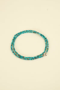 SunKu Turquoise/Silver Necklace & Bracelet [SK - 124] - SunKu 39 - URAHARA