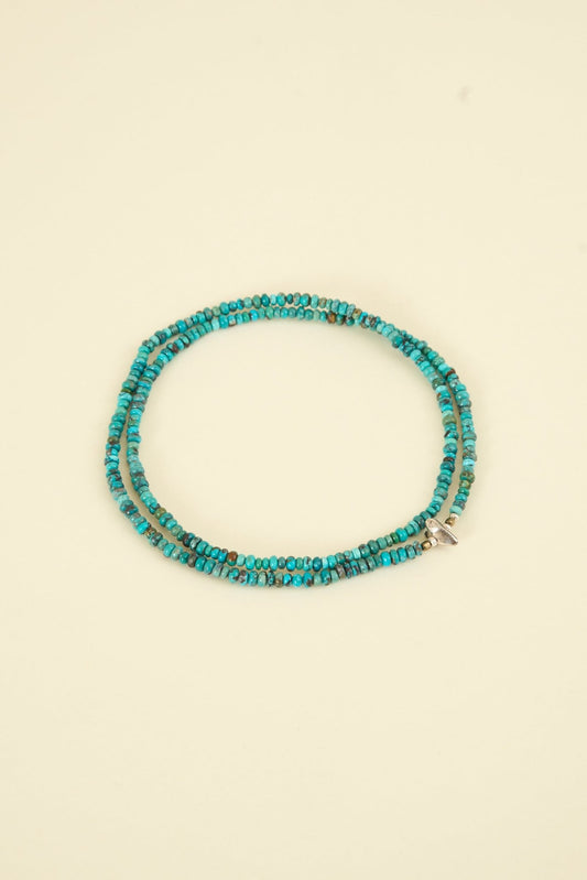 SunKu Turquoise/Silver Necklace & Bracelet [SK - 124] - SunKu 39 - URAHARA