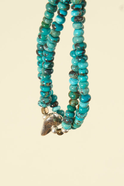 SunKu Turquoise/Silver Necklace & Bracelet [SK - 124] - SunKu 39 - URAHARA