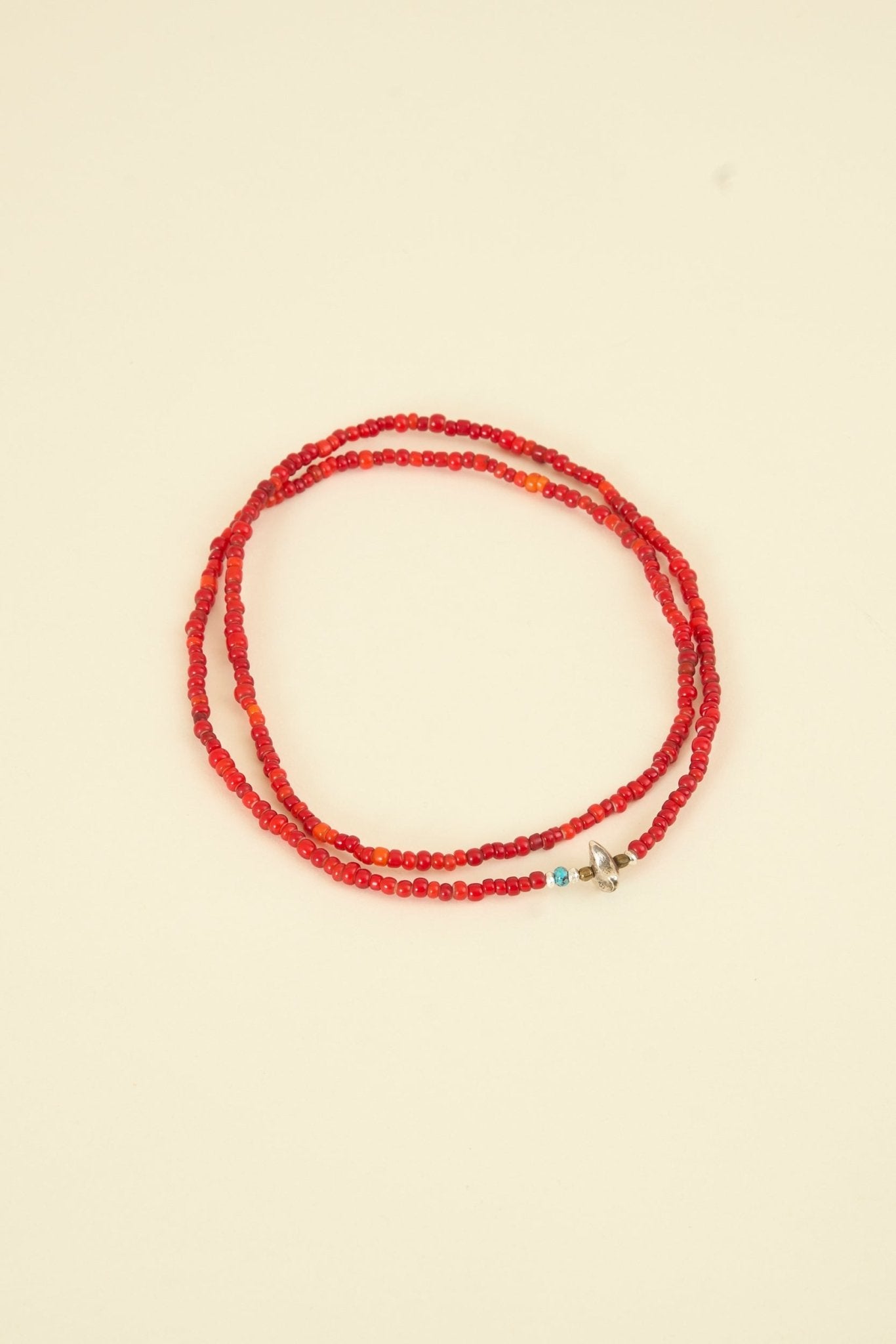 Sunku White Heart Necklace & Bracelet - Red [SK - 122] - SunKu 39 - URAHARA