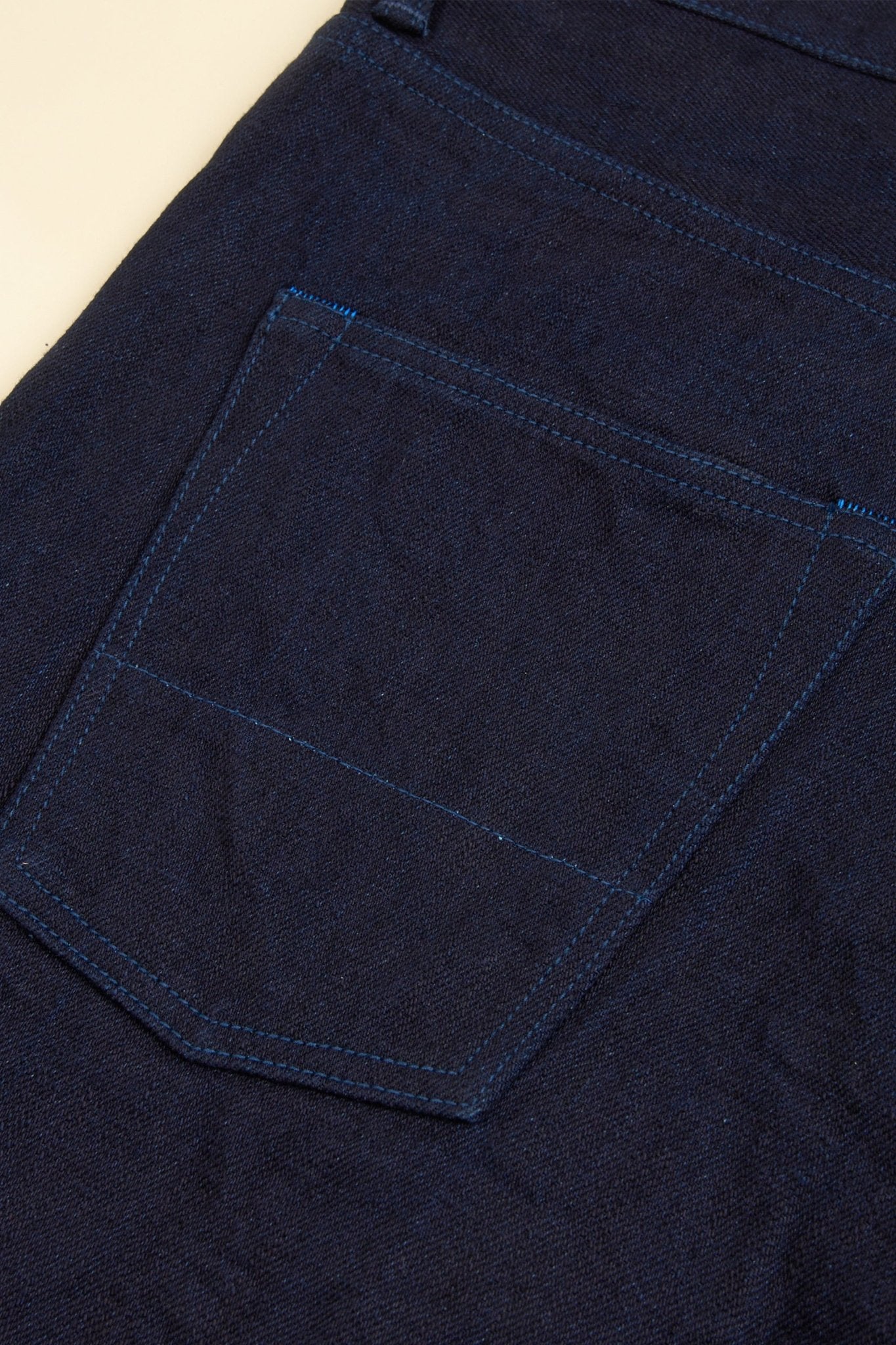 Tanuki 15oz "Double Indigo" High Rise Tapered Selvedge Jeans - Tanuki - URAHARA