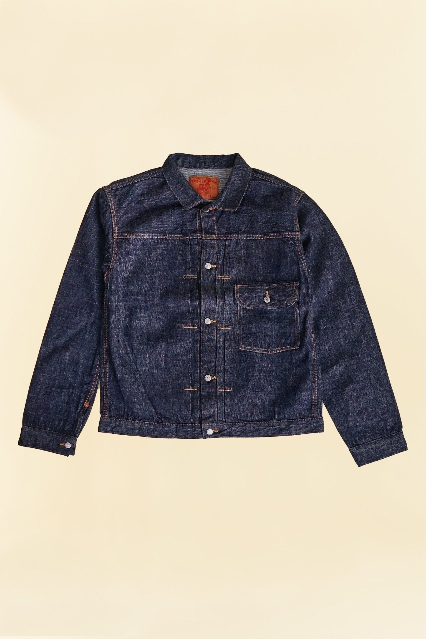 Japanese selvedge denim jacket outlet
