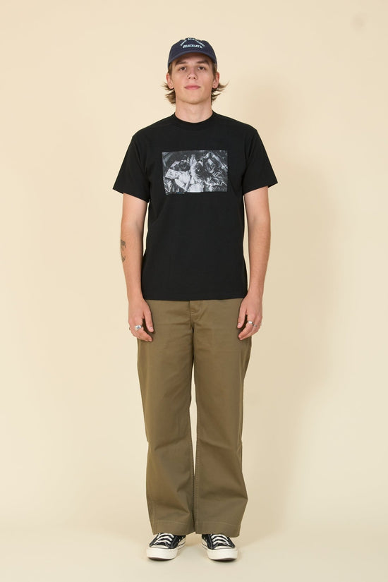 TCB Jeans x XX Development "Boys On Dreams" T-shirt - Black