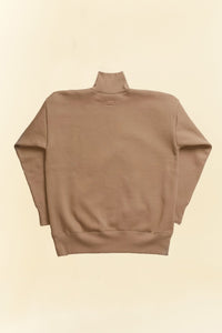 Addict Clothes ACVM Mockneck Sweatshirt - Sand -Addict Clothes - URAHARA